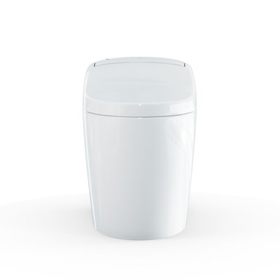 TOTO WASHLET G5A 1.2 or 1.0 GPF Smart Toilet with Integrated Bidet Seat and CeFiONtect, Cotton White -  MS7631CEMFG#01