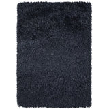 Poligan Hand Loomed Area Rug in Navy