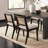 Simple and high-quality solid wood dining table-511378180