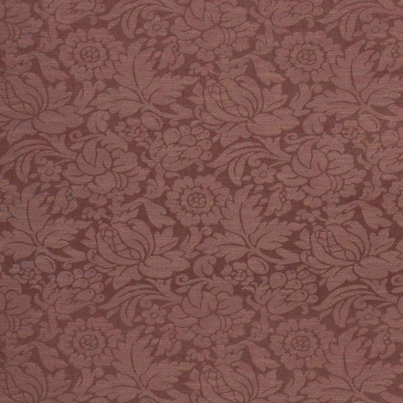 Shabby Damask Fabric, Rose