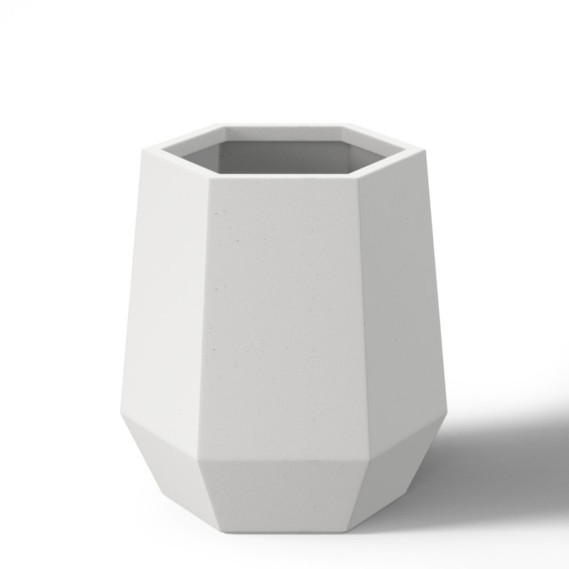 Handmade Planter Box, Crisp White