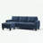 Matteus Upholstered Sectional Left Hand Facing-1404404848