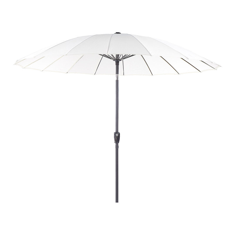 Anagabriela 255cm Market Parasol, Light Beige