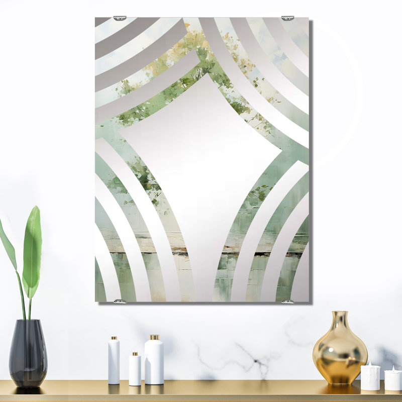 Grand miroir mural Floriano, 40 po x 30 po