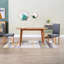 Chaise d'appoint avec pieds en bois massif pour la cuisine-1716570847