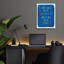 «Rain-stars» par Erin Clark, art mural en verre acrylique-2104801440