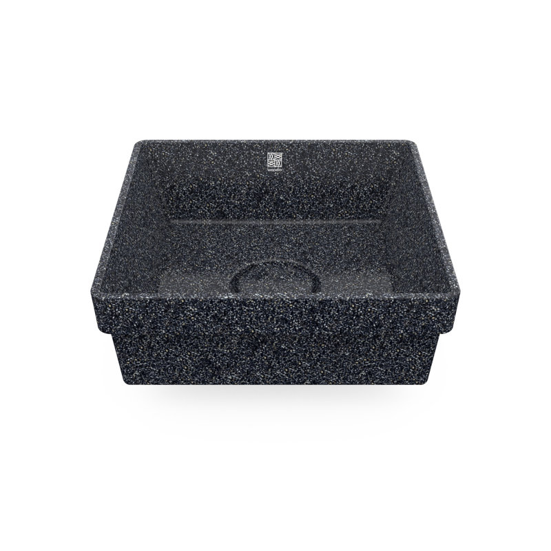 Cube40 15.75'' L Bathroom Sink, Stone