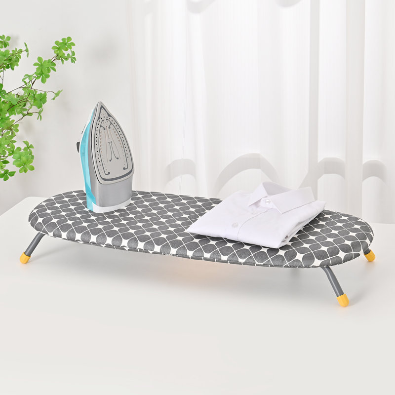 Planche à repasser pliable, petite planche de table avec housses résistantes à la chaleur