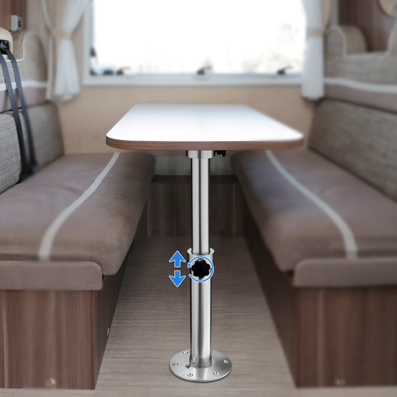 27.5'' Adjustable Round Table Base