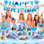 Frozen Birthday Party Decorations, fournitures de fête d'anniversaire Elsa, ensemble de vaisselle 144 pièces Frozen Party