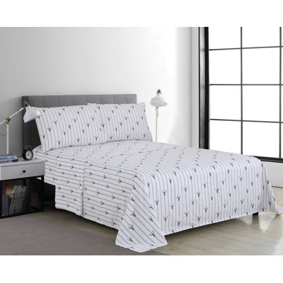 Ensemble de draps en microfibre 4 pièces