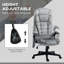 Fauteuil de bureau vibrant à 6 points avec massage lombaire-157490048