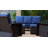 Tojuana 3 Piece Patio Set Rattan Outdoor Furniture Set with Cushions