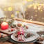 50 Pieces Silver Glitter Paper Place Mats Sparkle 14'' Round Disposable Table Mats Silver Sequin Doilies Decorative Placemats For Wedding Banquet Party Home Dining Tableware