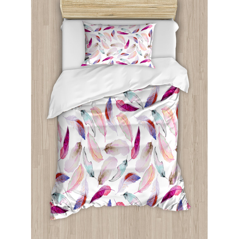 Feather House Traditional Polyester Duvet Cover, Twin