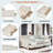 Roanin Casual Style Daybed with X Frame Design-1569195688
