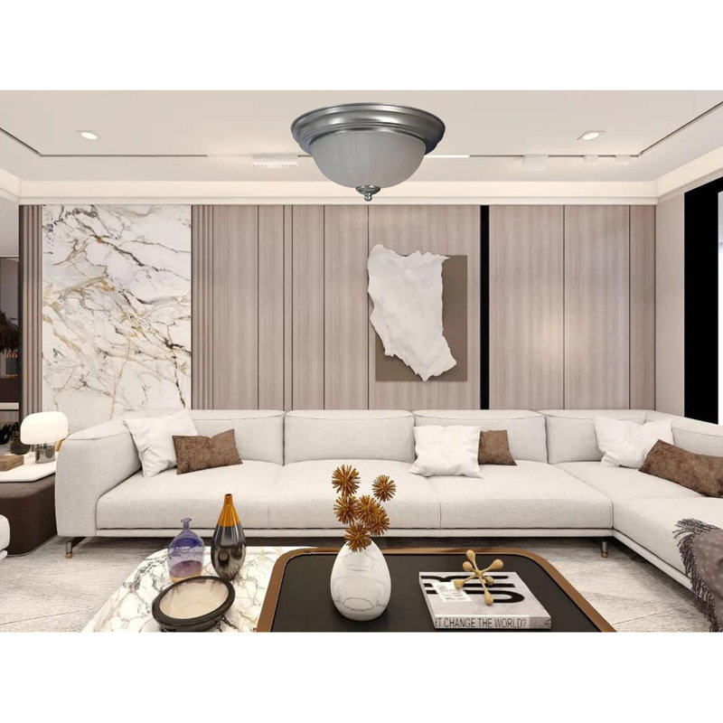 Glass Flush Mount