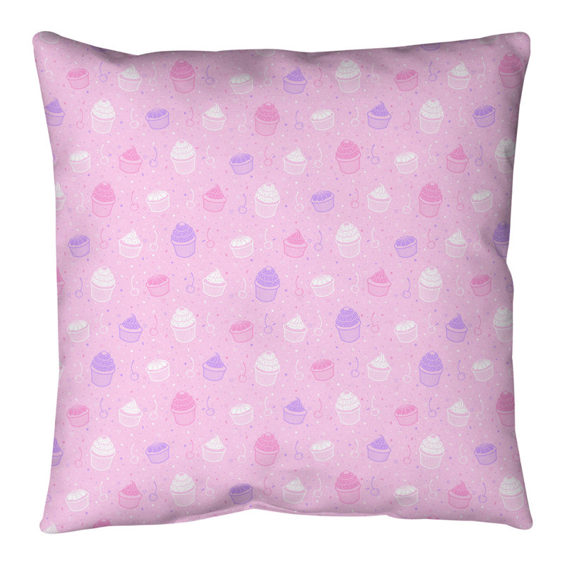 Coussin de sol Katelyn Elizabeth, 28 po x 28 po, Rose / Mauve