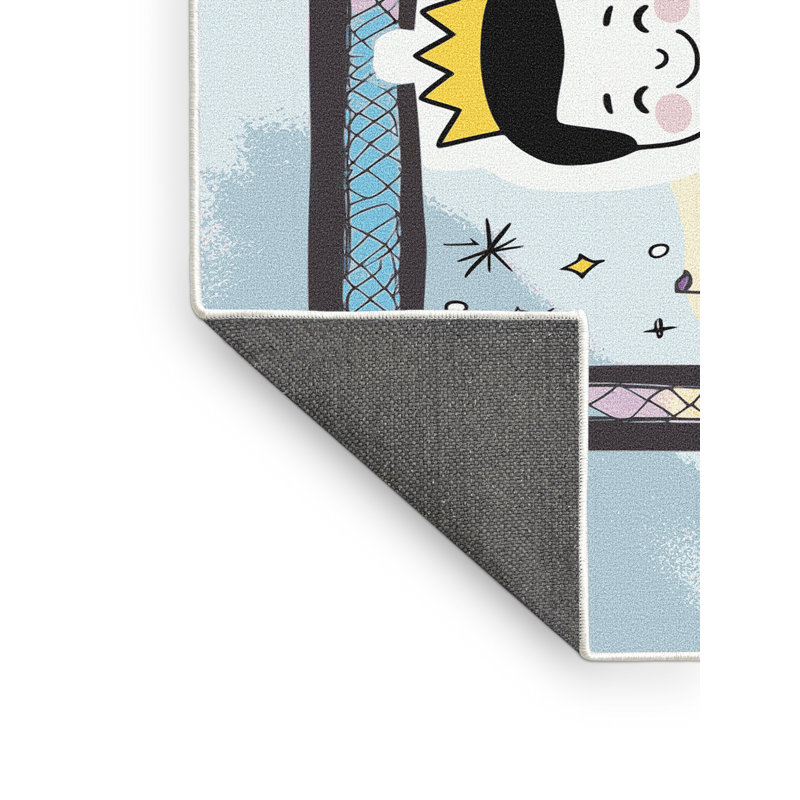 Tapis pour enfant Zoomie, Rectangulaire 3 pi x 5 pi