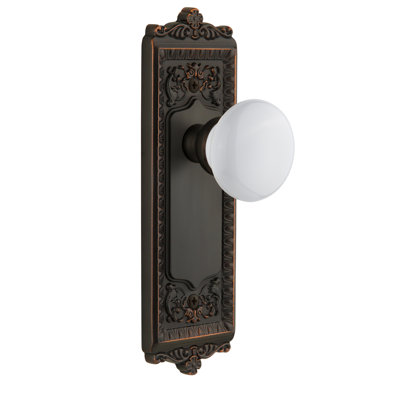 Grandeur Windsor Plate Double Dummy with Hyde Park Door Knob