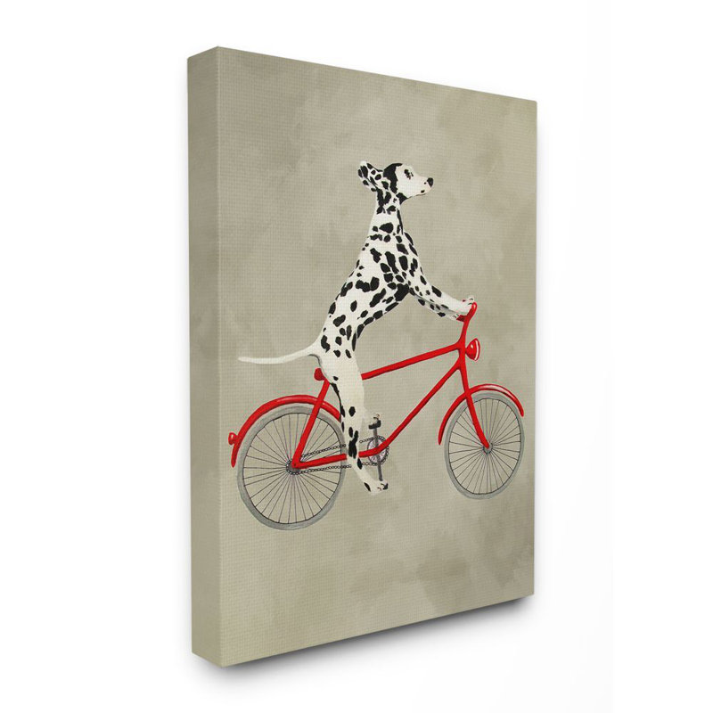 Décoration murale Affonso Dalmatian, Toile tendue, H 20 po x l 16 po x P 1,5 po