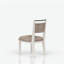 Rope Back Stool - Vanilla / Palm