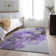 Cerrito Premium Machine Washable Cerrito AMF520 Purple Rug