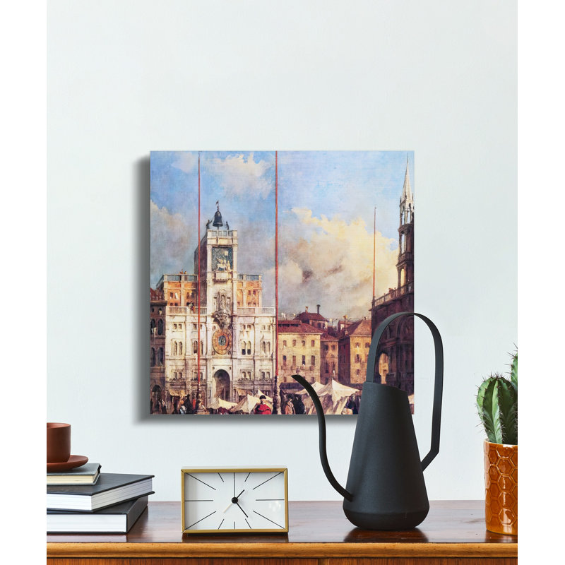 Platteville 1 Piece Wrapped Canvas Wall Art Set, 36x36