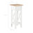 Spielman Glass End Table with Storage-590086021-630727667