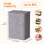 Laundry Hamper And Waste Basket Set