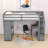 Heuss Kids Twin Loft Bed with Drawers-1005239313