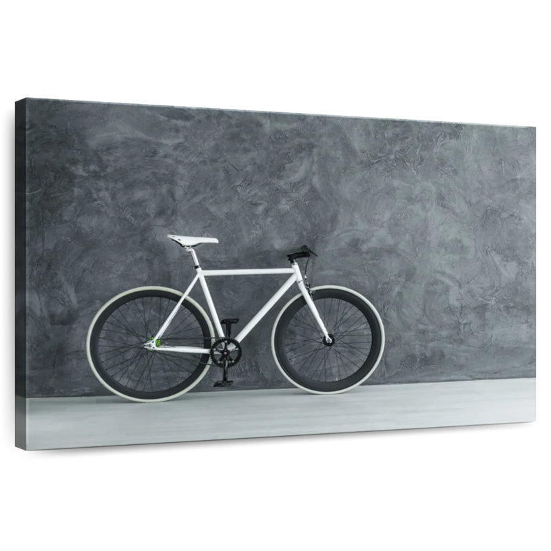 Vélo blanc Mehar, H 8 po x l 12 po