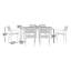 Ensemble repas 7 pièces Ottie-1323419002