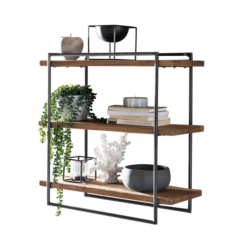 Marjo 3 Piece Square Accent Shelf