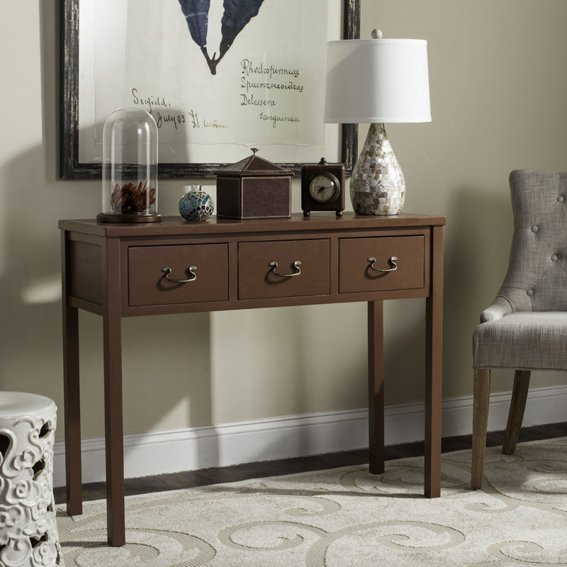 Vinea 39.4'' Console Table, Terracotta