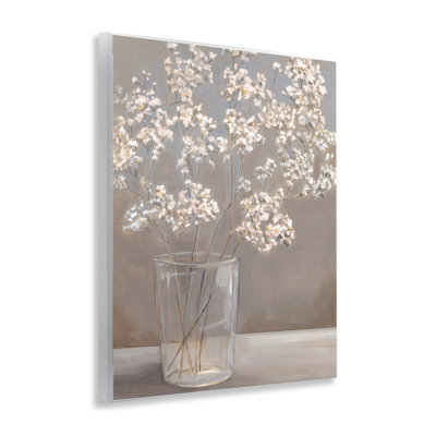 Plaque murale Baby's Breath Elegance, design par Hannah Dawson
