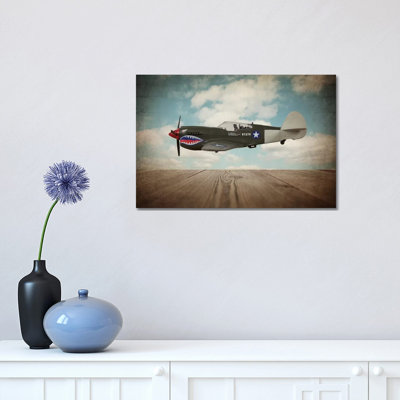 P40 Mustang - Print on Canvas