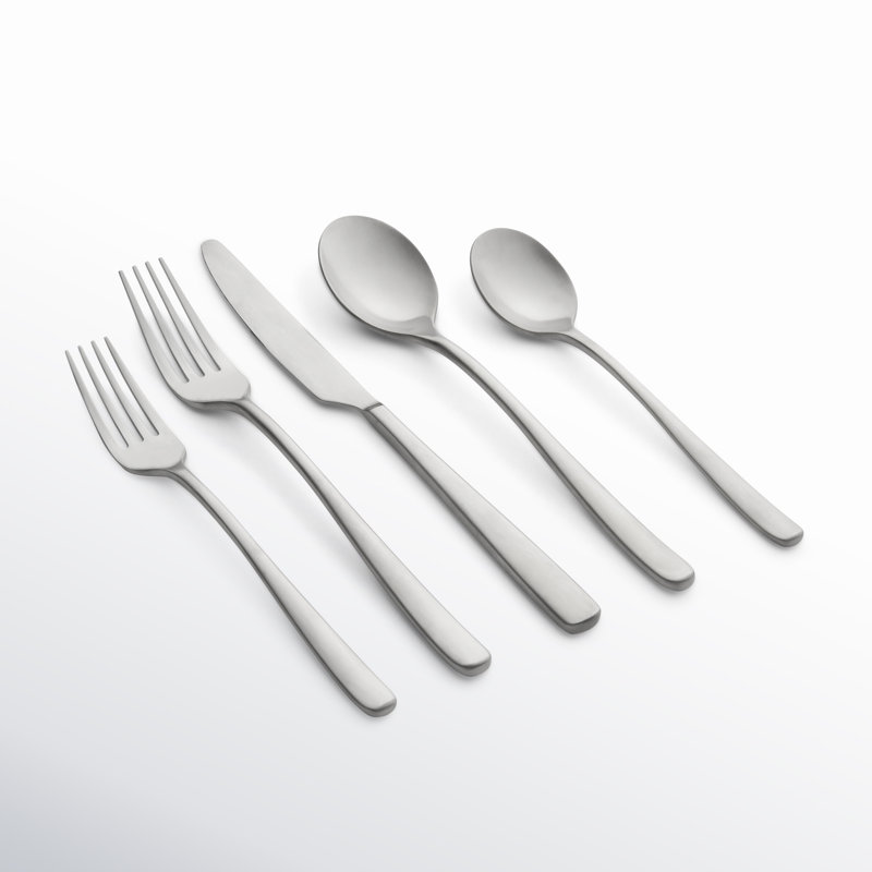 20-Piece Flatware Set, Service For 4, Silver