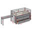 Lit mezzanine avec bureau rétractable Ilakkiya et 4 tiroirs-402608474-402608477