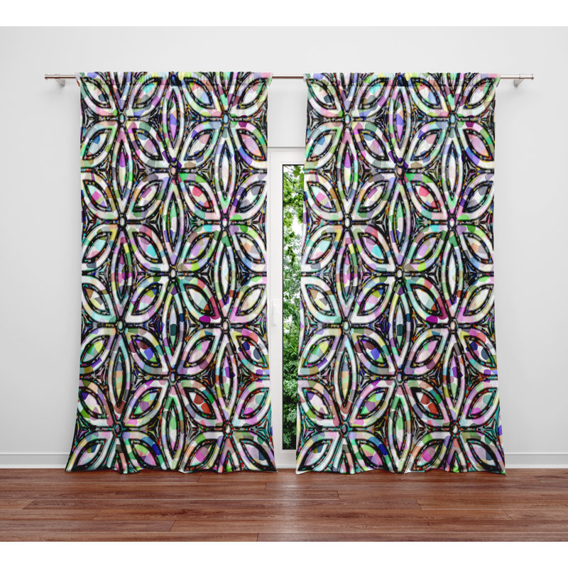 Semi Sheer Pair, 20" W x 82" L