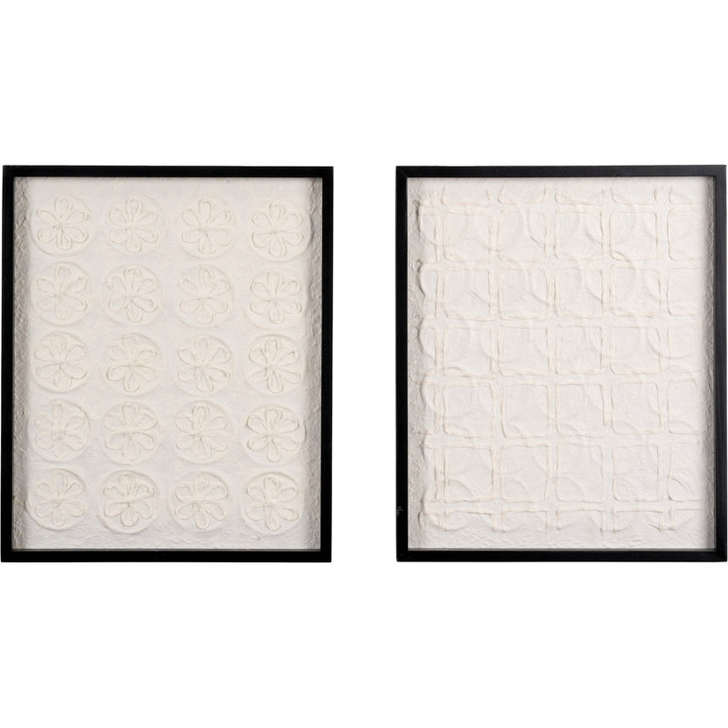 2 Piece Closed Corner Frame Set on Canvas