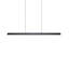 CANDELERO 1 - Light Matte Black LED Linear Pendant