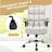 Dois Linen Executive Chair-1017207722