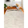Santa Fe Leather Abstract Area Rug in Camel
