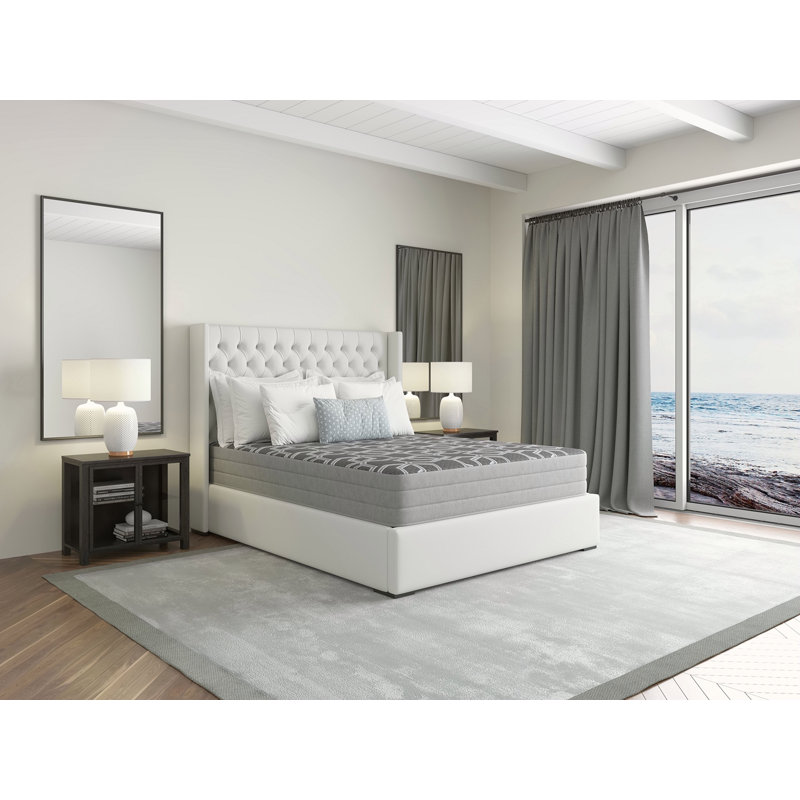 Mousse à plateau lisse, matelas luxueux, ferme, Très grand simple, 10"