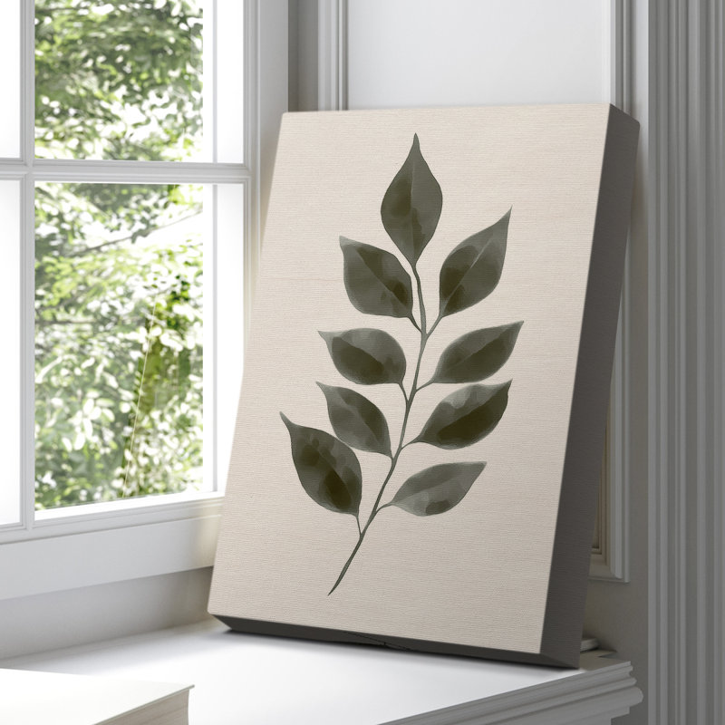 Floral LV Gallery Wrapped Canvas - Ready To Hang, 18" H x 12" W