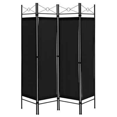 157.5cm W x 181.5cm H 4 - Panel Folding Room Divider