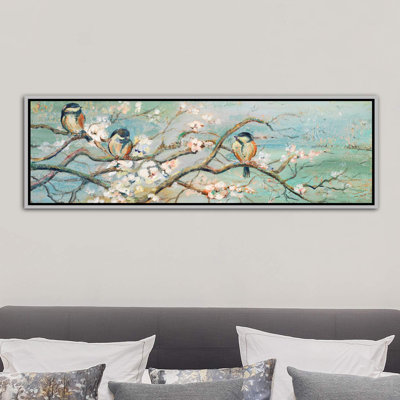 " Spring Branch With Birds "