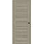 Porte intérieure pré-suspendue en bois manufacturé lambrissé Louver DIY-FRIENDLY-93691205-94372592-94372595