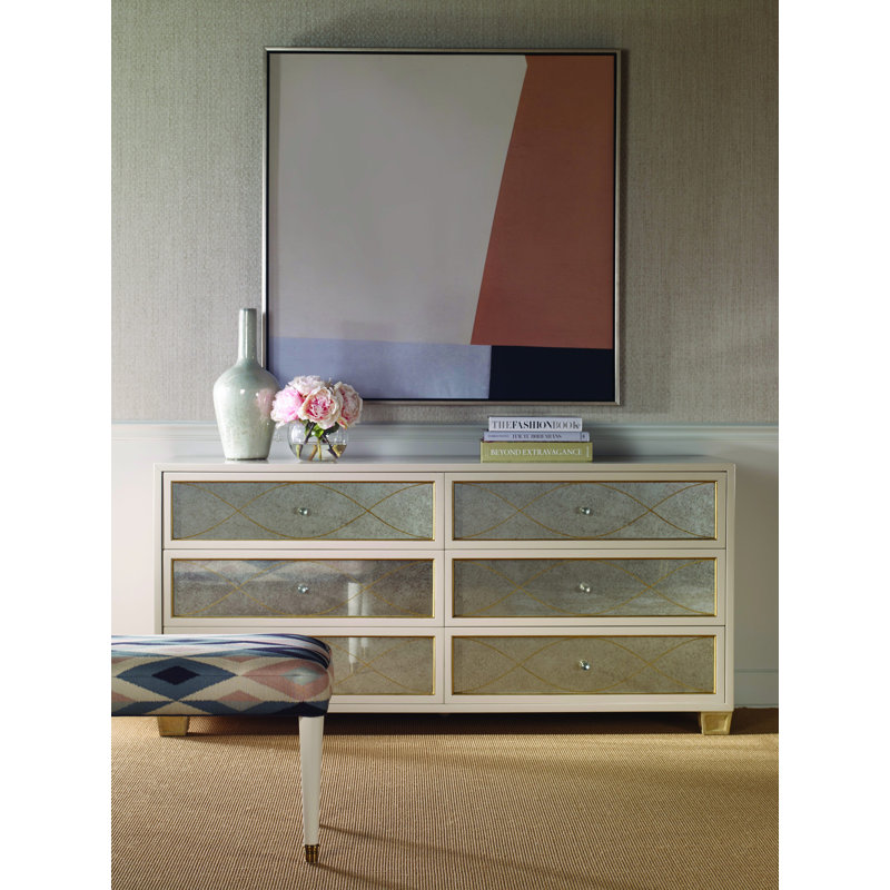 Avery 6 - Drawer Solid Wood Dresser